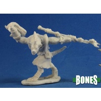 Reaper: Bones: Toghra, Gnoll Leader Unpainted Miniature