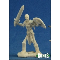 Reaper: Bones: Skeleton Guardian Sword (3) Unpainted Miniature