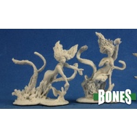 Reaper: Bones: Kelpies (2) Unpainted Miniature