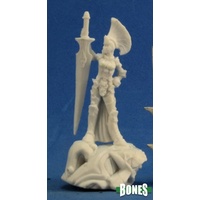 Reaper: Bones: Female Paladin Unpainted Miniature