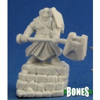 Reaper: Bones: Male Thunderknight Unpainted Miniature