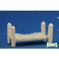 Reaper: Bones: Tavern Items: Bed Unpainted Miniature