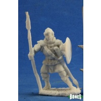 Reaper: Bones: Anhurian Spearmen (3) Unpainted Miniature