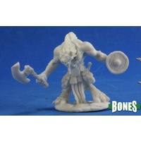 Reaper: Bones: Gnoll Warrior Unpainted Miniature