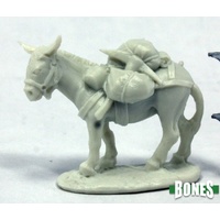 Reaper: Bones: Pack Donkey (Preorder) Unpainted Miniature