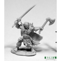 Reaper: Bones: Boris Mingla, Evil Warlord (Preorder) Unpainted Miniature