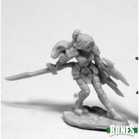 Reaper: Bones: Aundine, Dark Elf Warrior (Preorder) Unpainted Miniature