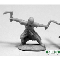 Reaper: Bones: Jade Tiger, Monk (Preorder) Unpainted Miniature