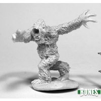 Reaper: Bones: Yeti Warrior Unpainted Miniature