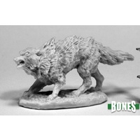 Reaper: Bones: Winter Wolf Unpainted Miniature