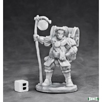 Reaper: Bones: Half-orc Merchant (Preorder) Unpainted Miniature