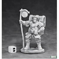 Reaper: Bones: Half-orc Merchant (Preorder) Unpainted Miniature
