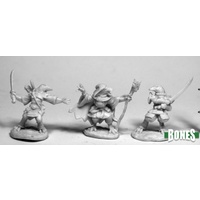 Reaper: Bones: Tengu (3) Unpainted Miniature