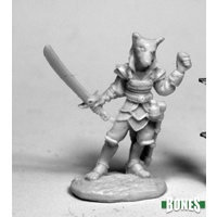 Reaper: Bones: Kogo, Male Kitsune Unpainted Miniature