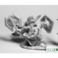 Reaper: Bones: King Axehelm Of Kragmarr Unpainted Miniature