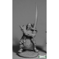 Reaper: Bones: Bandit Enforcer Unpainted Miniature