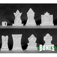 Reaper: Bones: Tombstones (10) Unpainted Miniature