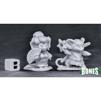 Reaper: Bones: Eastern Mouslings (2) Unpainted Miniature