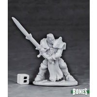 Reaper: Bones: Crusader Justifier (Greatsword) Unpainted Miniature