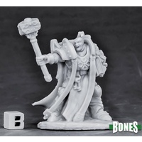 Reaper: Bones: Crusader Ardent (Hammer) Unpainted Miniature