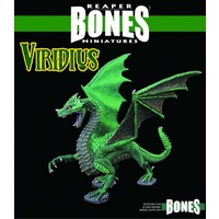 Reaper: Bones: Viridius, Great Dragon (Preorder) Unpainted Miniature