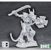 Reaper: Bones: Undying Lizardfolk Unpainted Miniature