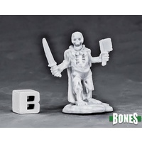 Reaper: Bones: Undead Halfling Rogue Unpainted Miniature
