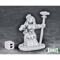 Reaper: Bones: Dwarf Forge Priestess Unpainted Miniature