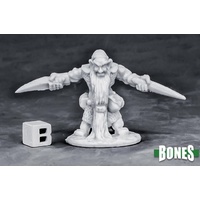Reaper: Bones: Dwarf Royal Weapomaster Unpainted Miniature