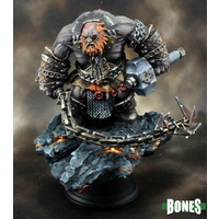 Reaper: Bones: Bluferg, Fire Giant Jailor Unpainted Miniature