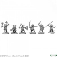Reaper: Bones: Kobold Mooks Unpainted Miniature