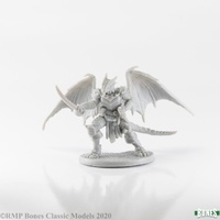 Reaper: Bones: Tazythas, Dragonfolk Rogue Unpainted Miniature