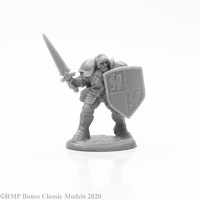 Reaper: Bones: Sir William the Peacemaker Unpainted Miniature