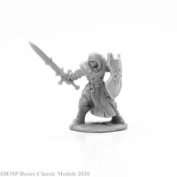 Reaper: Bones: Ava Justinia, Female Templar Unpainted Miniature