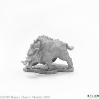 Reaper: Bones: Dire Boar Unpainted Miniature