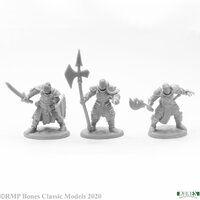 Reaper: Bones: Knights of the Realm (3) Unpainted Miniature