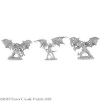 Reaper: Bones: Devils (3) Unpainted Miniature