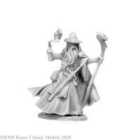 Reaper: Bones: Kelainen Darkmantle Wizard Unpainted Miniature