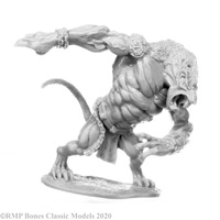 Reaper: Bones: Giant Wererat Unpainted Miniature