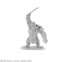 Reaper: Bones: Ape Lord Unpainted Miniature