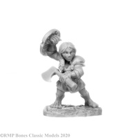 Reaper: Bones: Taroya, Female Warrior Unpainted Miniature