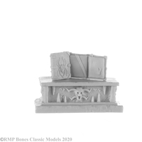 Reaper: Bones: Profane Altar and Books Unpainted Miniature