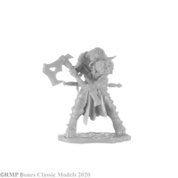 Reaper: Bones: Female Minotaur Unpainted Miniature