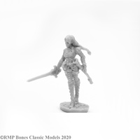 Reaper: Bones: Bryn, Half Elf Rogue Unpainted Miniature