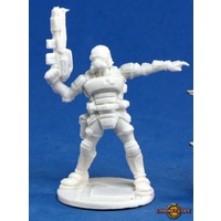 Reaper: Bones: Nova Corp:Sgt Unpainted Miniature