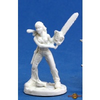 Reaper: Bones: Berkeley, Zombie Hunter Unpainted Miniature