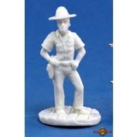 Reaper: Bones: Deputy Wayne Tisdale Unpainted Miniature
