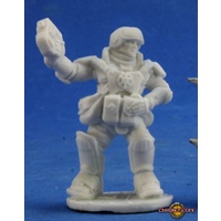 Reaper: Chronoscope Bones: Jigsaw, IMEF Medic Unpainted Miniature