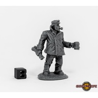 Reaper: Chronoscope Bones: Ship Captain Unpainted Miniature