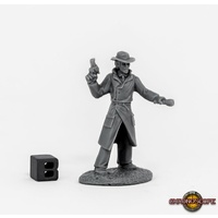 Reaper: Chronoscope Bones: Max Graves, Pulp Era Investigator Unpainted Miniature
